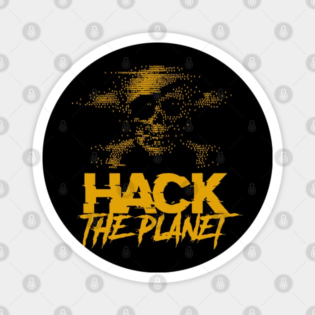 Hack the Planet v2 Magnet by Meta Cortex